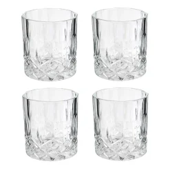 Coffret whisky avec bouteille et 4 verres