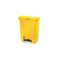 Collecteur déchets à pédale Slim Jim 30 litres - Jaune