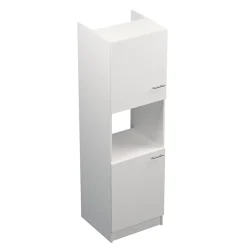Colonne pour four 2 Primalight portes L. 60 cm blanc
