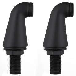 Colonnette pour mitigeur bain/douche sur baignoire, noir, Edouard Rousseau