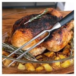 Combo BBQ Deluxe Couteaux Pakka 4 pièces - KOTAI - Couteau japonais Gris 33cm / 30cm