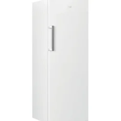 Congelateur Armoire - BEKO série b100 - RFNE290L41WN - Classe E - 256 L - 5 tiroirs - 59,5 x 70 x 171,4 cm - Blanc