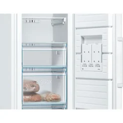 Congélateur armoire - BOSCH SER4 - GSN36CWEP - Classe E - 242 L - 186 x 60 x 65 cm - Blanc