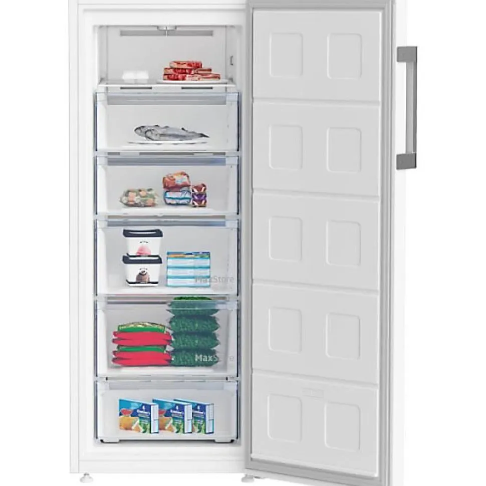 Congélateur armoire 60cm 200l no frost Beko B1RFNE274W