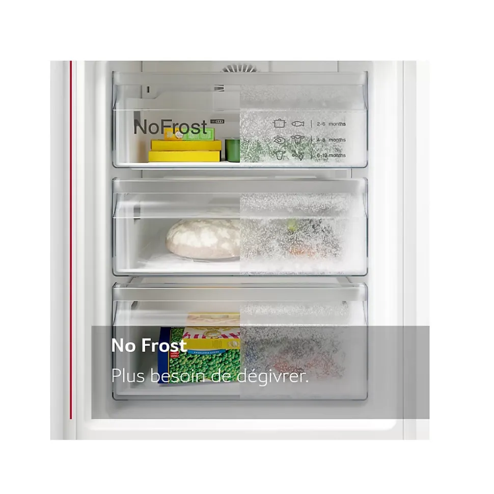 Congélateur intégrable à panthographe 212l blanc Neff GI7813CE0