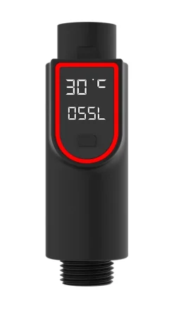 Connecteur de débit noir, Edouard Rousseau Ekogest