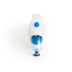 Conservair - Machine Sous Vide Portable - 12,5w - Alimenté Par Batterie - Stockage Hygiénique - Blanc Et Bleu