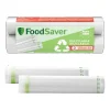 Conservation des aliments Foodsaver Pack de 2 rouleaux de mise sous vide recyclables (28cm x 3m) FSRE2802X01