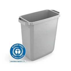 Conteneur à déchets professionnel Durabin Eco 60 litres - Gris