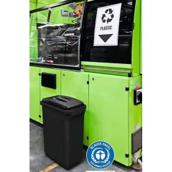 Conteneur à déchets professionnel Durabin Eco 60 litres - Gris