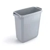 Conteneur à déchets solide rectangulaire 60 litres Durabin - Gris