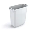 Conteneur à déchets solide rectangulaire 60 litres Durabin - Blanc