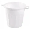 Conteneur alimentaire rond HACCP 50 L - blanc