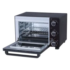 CONTINENTAL EDISON CEMF22B - Minifour électrique 22L noir - 1300W - Rotissoire, Convection naturelle
