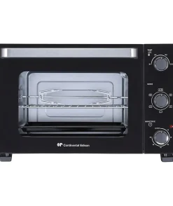 CONTINENTAL EDISON CEMF35B4 - Minifour électrique 35L noir - 1500W - Rotissoire, Convection naturelle