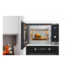 CONTINENTAL EDISON Micro Ondes Gril -CEMO25GINE - Inox encastrable - Noir