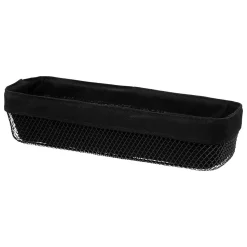 Corbeille à pain métal 40x14 cm Noir Mayaj - 5Five
