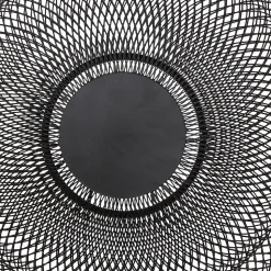 Corbeille en métal 27 cm Noir Mesh - 5Five