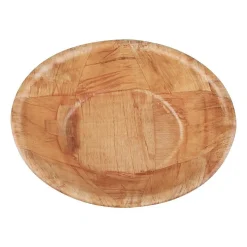 Corbeille ovale en bois petit modèle - 190 x 255 mm - Olympia