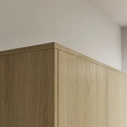 Corniche Elcot effet chêne l.240 x H.1,6 cm GoodHome