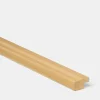 Corniche et bandeau cache-lumière GoodHome Verbena aspect chêne naturel h. 35 mm x l. 2.4 m x ép. 59.5 mm