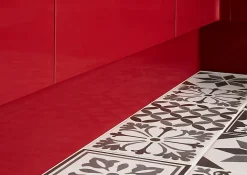 Corniche et bandeau cache-lumière GoodHome Stevia et Garcinia Blanc H. 35 mm x l. 2.4 m x Ep. 59.5 mm