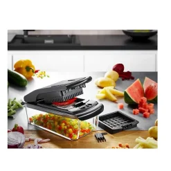 Coupe frite, légumes et fruit en dés et bâtonnets Gefu 89471 treppo