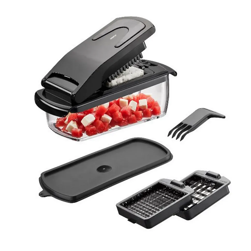 Coupe frite, légumes et fruit en dés et bâtonnets Gefu 89471 treppo