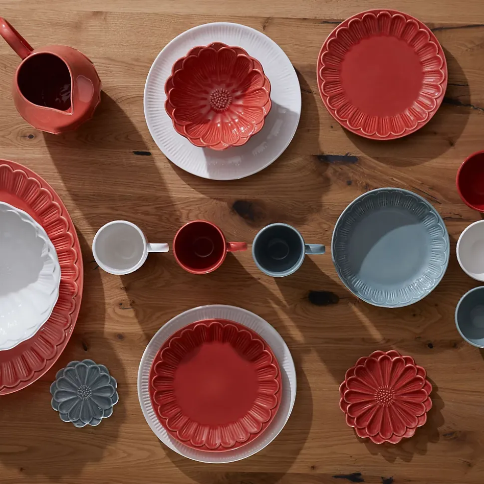 Coupelle pétale gris petit modèle