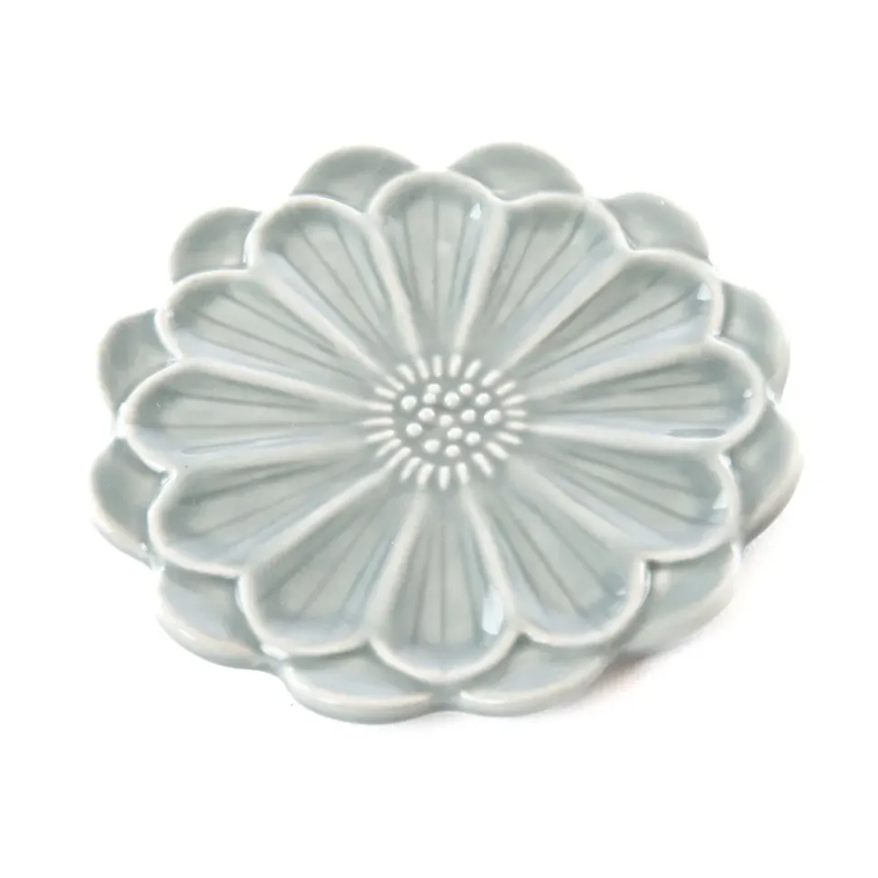 Coupelle pétale gris petit modèle