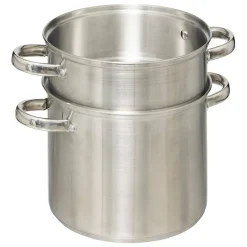 Couscoussier en inox D22cm 8L - Argent- 5five