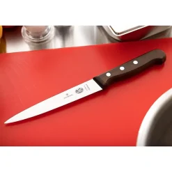 Couteau à Filet Professionnel Manche en Bois 150 mm - Victorinox