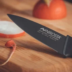 Couteau à légumes 20 cm Nirosta Black Edition