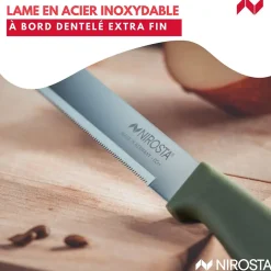 Couteau à légumes 19 cm Nirosta Elemental