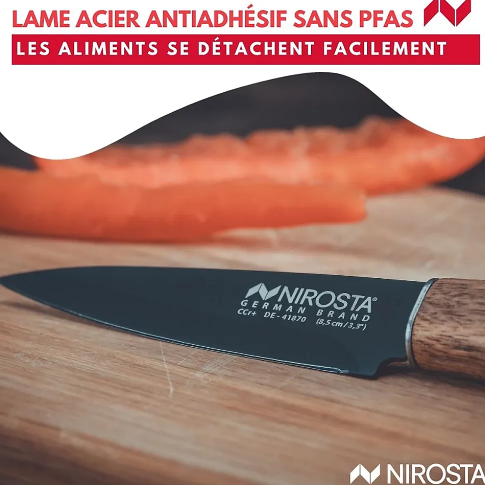 Couteau à légumes 19,5 cm Nirosta Flow