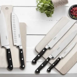 Couteau à pain 20cm Inox - Blason par Pradel Essentiel