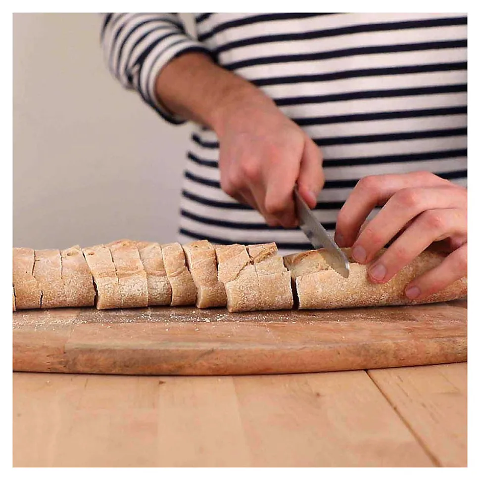 Couteau à pain dentelé Pakka Lame 20 cm - KOTAI - Couteau japonais Gris 20cm / 33cm