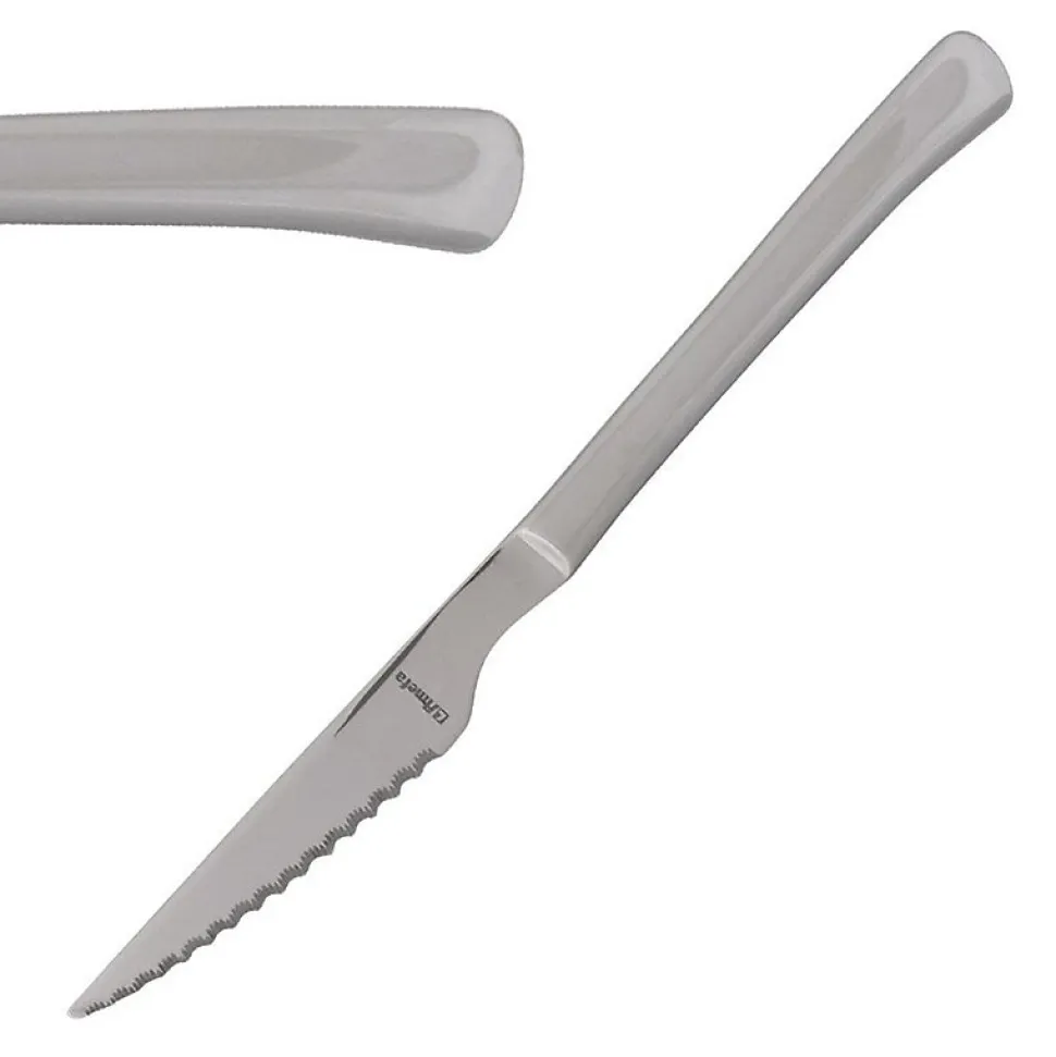 Couteau à Steak 225 mm Chuletero Lot de 12 Amefa