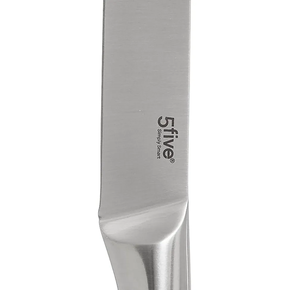 Couteau à trancher inox - lame 21cm Silver Précision - 5Five