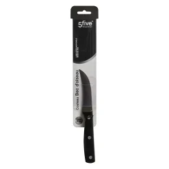 Couteau bec d'oiseau inox - lame 8cm Essentiel Black - 5Five