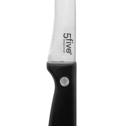 Couteau bec d'oiseau inox - lame 8cm Essentiel Black - 5Five