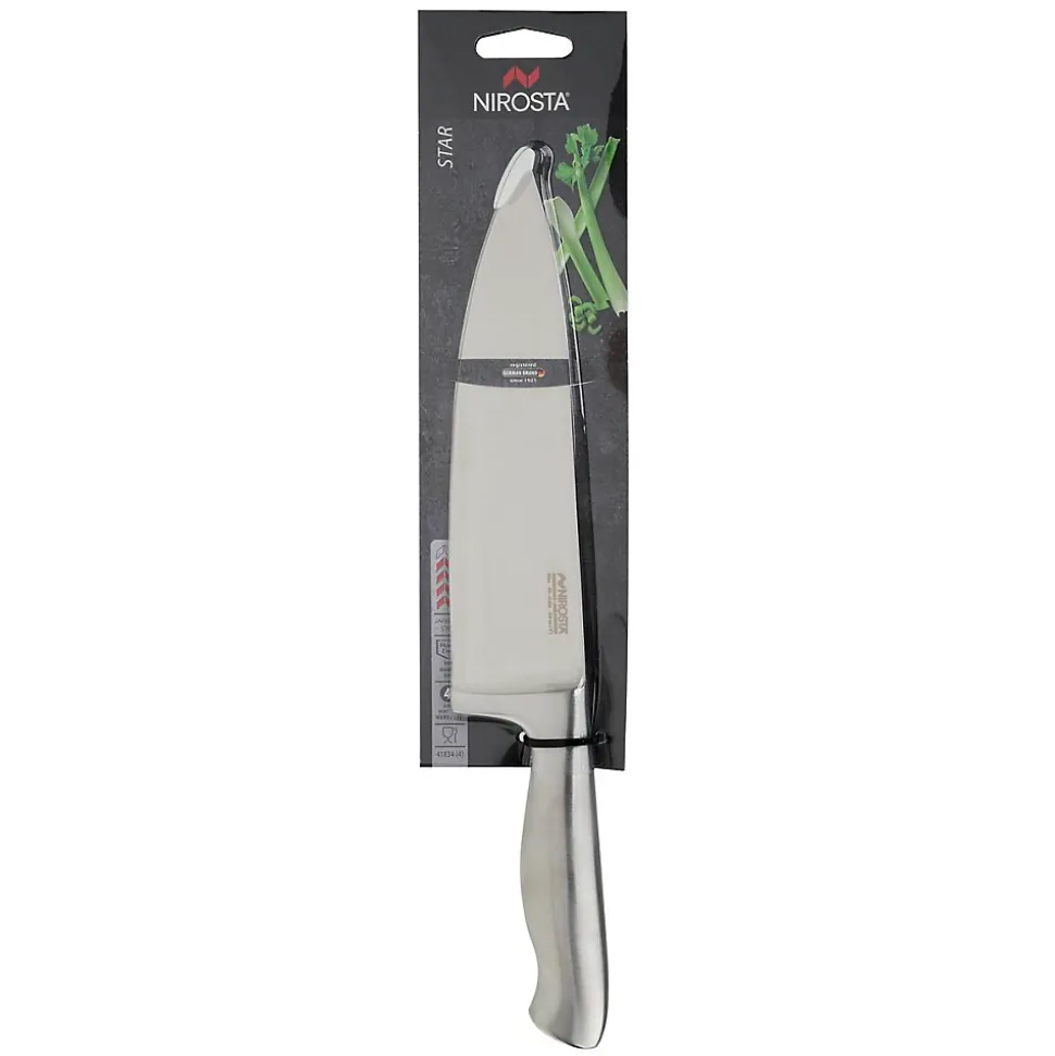 Couteau de chef 33 cm en inox Nirosta Star