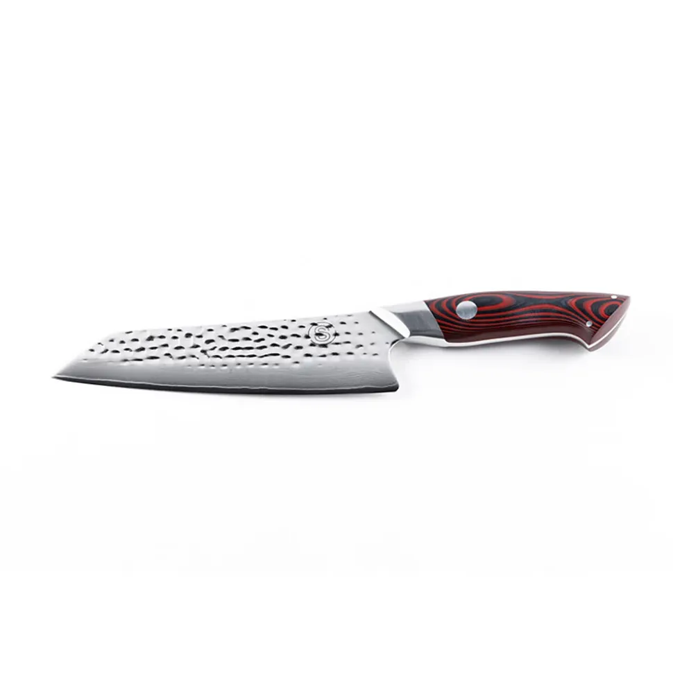 Couteau de chef SANTOKU 7 pouces, gamme Magma - SOMAGIC