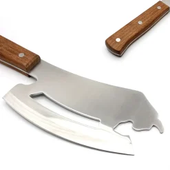 Couteau de chef Taurus FISHTEC lame acier inox 30cr13 manche bois massif