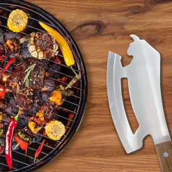 Couteau de chef Taurus FISHTEC lame acier inox 30cr13 manche bois massif