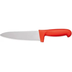 Couteau de cuisine Couteau de chef HACCP en Acier inoxydable/Plastique rouge- Was Germany