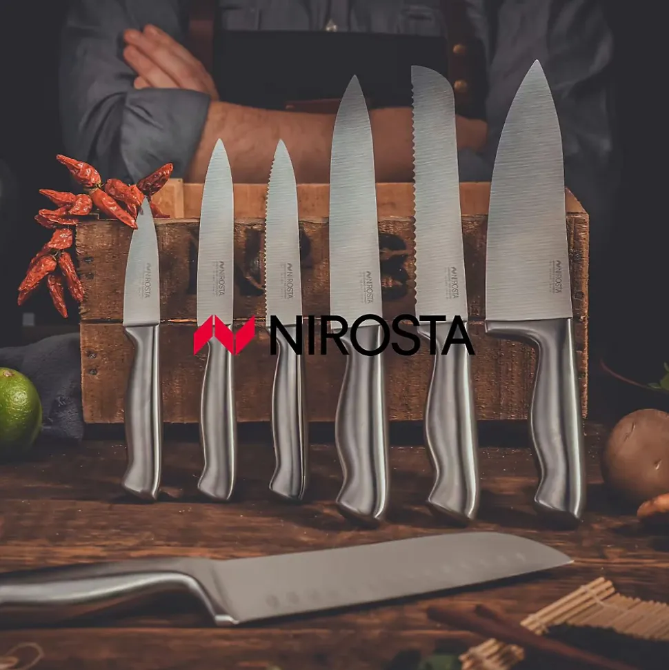 Couteau de cuisine universel 24 cm en tout Nirosta Star