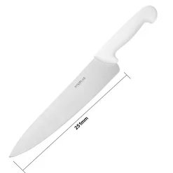 Couteau de Cuisinier Blanc Professionnel 255 mm - Hygiplas