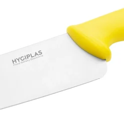Couteau de Cuisinier Jaune Professionnel 255 mm - Hygiplas