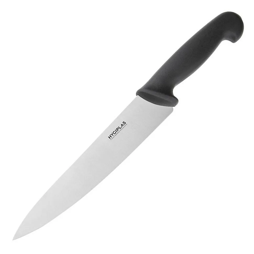 Couteau de Cuisinier Noir 215 mm - Hygiplas